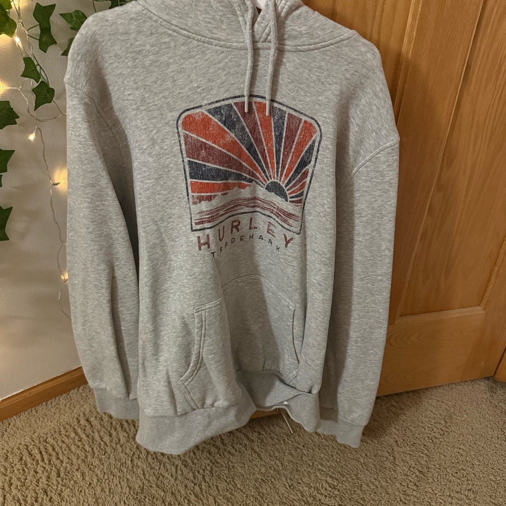 Hurley Heather Gray Hoodie